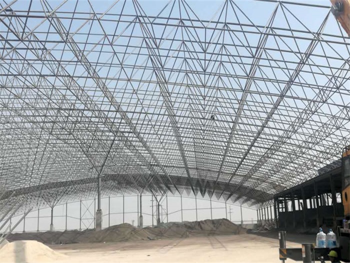 福泉钢厂料仓网架工程
